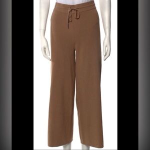 Reiss Women's Tan Wide-Leg Pants